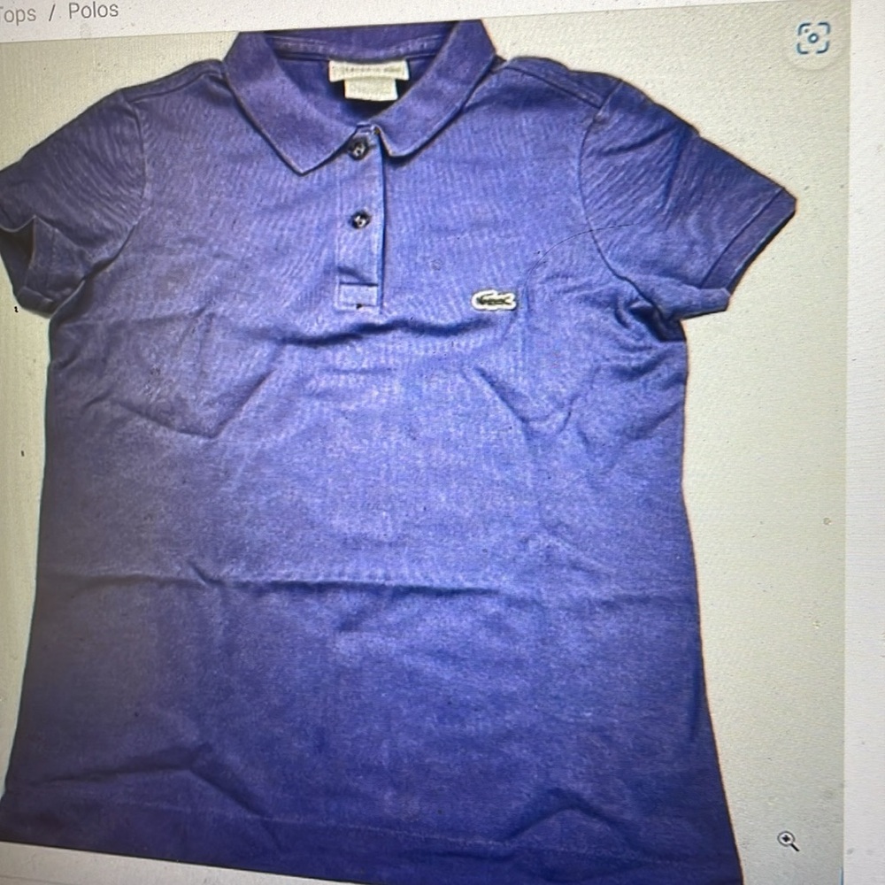 Lacoste Purple Polo Shirt 14